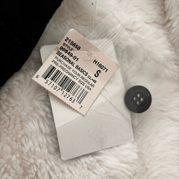 Motherhood Maternity Shorts in Black Size Small NEW Cotton Stretch Belly Band - Picture 11 of 11